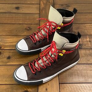 Converse Chuck Taylor All Star All-Terrain High Brown Leather Boots 169588C 11